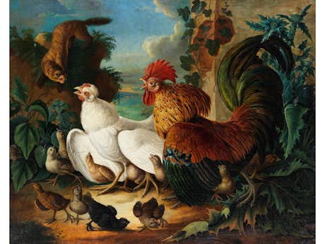 Christian Mathieu Werhlin, Maler des 18. Jahrhunderts